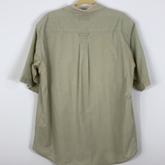 RedHead soft green short sleeved button shirt L - Picture 6 of 6